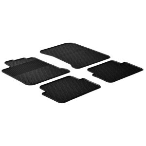 Gledring Automatten Zwart Rubber Renault Laguna