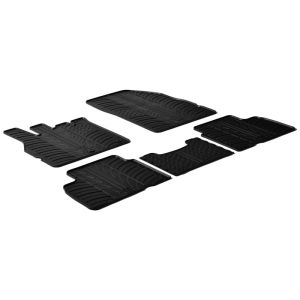 Gledring Automatten Zwart Rubber Renault Scenic
