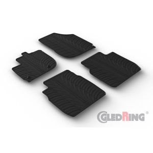 Gledring Automatten Zwart Rubber Honda Jazz