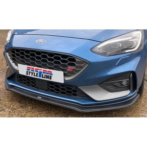 RGM Voor Bumper Lip Zwart ABS Plastic Ford Focus