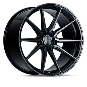 Vossen Wheels HF-3 Hybrid Forged Series Velgen 20 Inch 10J ET50 5x112 Diepe Concave Flow Form Double Tinted Black
