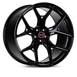 Vossen Wheels HF-5 Hybrid Forged Series Velgen 20 Inch 10.5J ET30 5x112 Diepe Concave Flow Form Gloss Black
