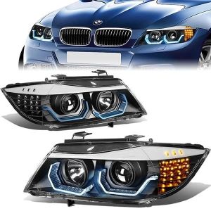 SK-Import Koplamp LED Black Housing BMW 3-serie