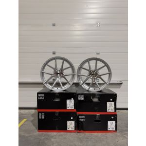 JR-Wheels JR30 TWEEDE KANS Velgen 2x 19x8.5J ET45 2x 19x9.5 ET40 5x112 Silver Machined Face