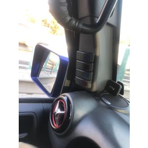 SK-Import Schakelaar Zwart ABS Plastic Jeep Wrangler