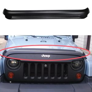 SK-Import Motorkap Steenslagbeschermer Zwart ABS Plastic Jeep Wrangler