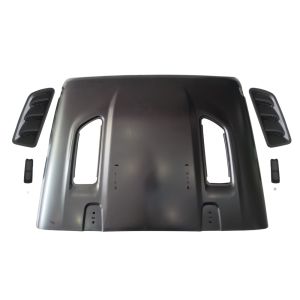 SK-Import Motorkap JL Style Zwart Staal Jeep Wrangler