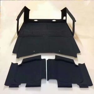 SK-Import Interieur Isolatieset Zwart Katoen Jeep Wrangler