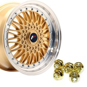 JR-Wheels Wiel klinknagel JR9 Goud Kunststof