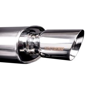 K-Tuned Universele Uitlaat Demper 2.5 Inch 304 Roestvrij Staal Honda