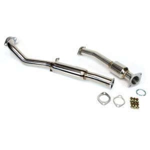 M2 Motorsport Tussendemper Gepolijst 63.5mm Roestvrij Staal Mazda MX-5