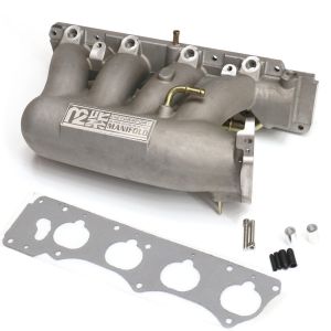 M2 Motorsport Inlaatspruitstuk Racing Zilver 70mm Aluminium Honda Civic,Accord,Integra