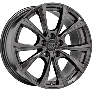 MSW MSW 27 T Velgen 19 Inch 9.5J ET45 5x114.3 Gloss Dark Grey