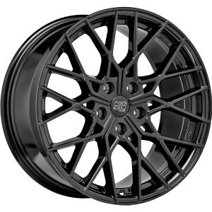 MSW MSW 74 Velgen 19 Inch 9J ET44 5x112 Gloss Black Machined