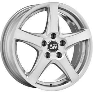MSW MSW 78 Velgen 17 Inch 6.5J ET46 5x112 Full Silver