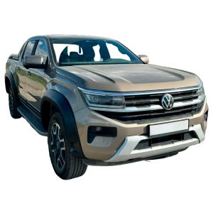 Oneway Voor en Achter Scherm Verbreders Zwart ABS Plastic Volkswagen Amarok