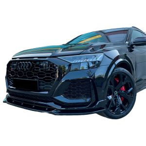 Oneway Voor Bumper Lip Zwart ABS Plastic Audi RSQ8