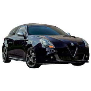 Oneway Voor Bumper Lip Zwart ABS Plastic Alfa Giulietta