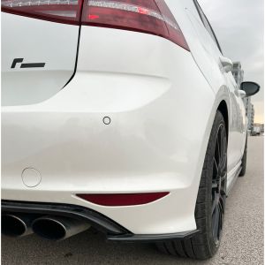 Oneway Achter Bumper Hoekverlichting Zwart ABS Plastic Volkswagen Golf