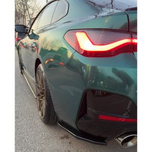 Oneway Achter Bumper Hoekverlichting Zwart ABS Plastic BMW I4