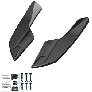 Oneway Achter Bumper Hoekverlichting Zwart ABS Plastic Audi S3