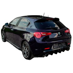 Oneway Achter Bumper Hoekverlichting Zwart ABS Plastic Alfa Giulietta