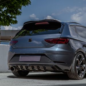 Oneway Achter Diffuser Zwart ABS Plastic Seat Leon Facelift