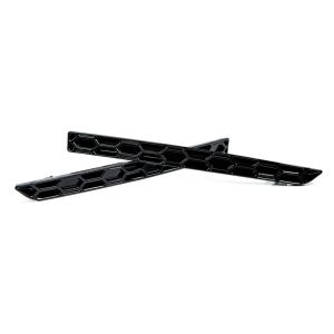 Acexxon Achter Reflector Inzetstuk Honeycomb Style Glanzend Zwart Kunststof BMW 3-serie,4-serie