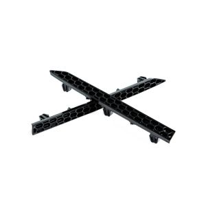Acexxon Achter Reflector Inzetstuk Honeycomb Style Glanzend Zwart Kunststof BMW 3-serie,4-serie