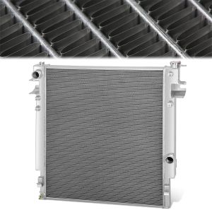 J2 Engineering Radiateur Performance 3 Rij Zilver Aluminium Dodge Ram