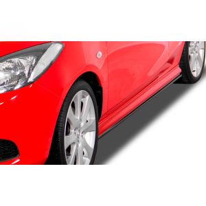 RDX Racedesign Side Skirts Ongeverfd ABS Plastic Mazda 2