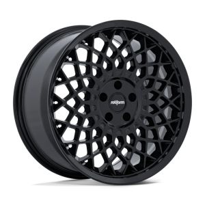 Rotiform CJJ RC212 Velgen 18 Inch 10.5J ET22 5x114.3 Flow Form Gloss Black