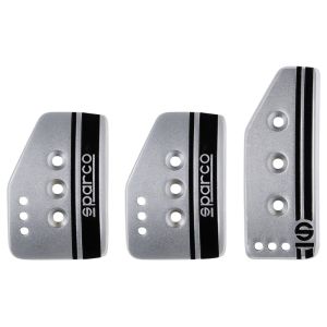 Sparco Pedalen Set Settanta Handgeschakeld Zilver Aluminium