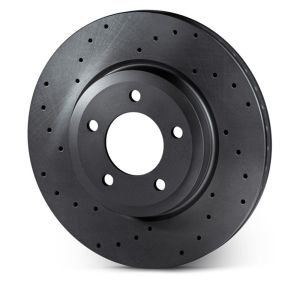 Rotinger Voor Remschijven Graphite Line T3 Geboord Zwart 374mm BMW 5-serie