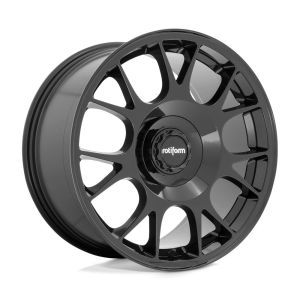 Rotiform TUF-R R187 Velgen 19 Inch 8.5J ET45 5x112,5x114.3 Gegoten Gloss Black