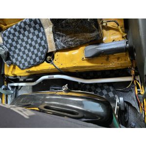 Ultra Racing Centrale Vloer Stang 2 Points Wit Staal Honda Civic,CRX