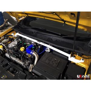 Ultra Racing Voor Veerpootbrug Wit Staal Renault Mégane