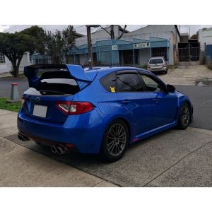 CarbonWorks Spoiler Varis Style Versie 1 Ongeverfd Carbon Subaru Impreza