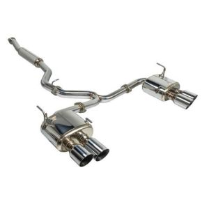 Remark Cat-back Uitlaatsysteem Gepolijst 76mm Roestvrij Staal Subaru Impreza