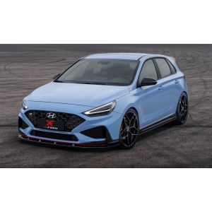 X-Form Side Skirts Glanzend Zwart ABS Plastic Hyundai I30