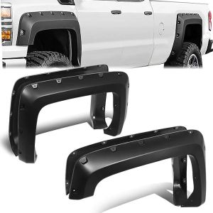 ABS Dynamics Voor en Achter Scherm Verbreders ABS Plastic Chevrolet Silverado