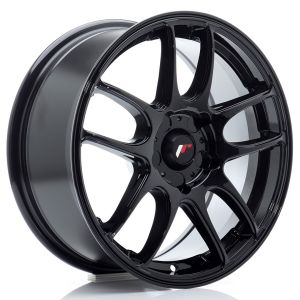 JR-Wheels JR29 Velgen 16 Inch 7J ET20-42 Custom PCD Flow Form Gloss Black