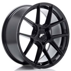 JR-Wheels JR30 Velgen 18 Inch 8.5J ET20-45 Custom PCD Flow Form Gloss Black