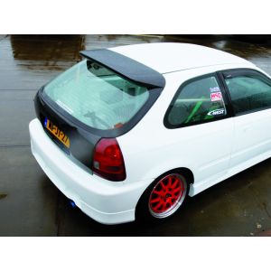 Full Carbon Achter Spoiler Spoon Style Met Remlicht Carbon Honda Civic