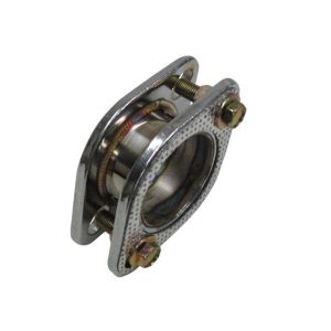 SRS Uitlaat Adapter 63.5mm Roestvrij Staal