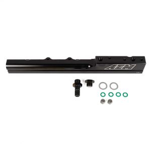 AEM Brandstofrail High-Flow Zwart Aluminium Honda Civic,CRX,Del Sol