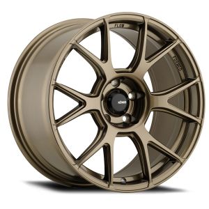 König Ampliform Velgen 17 Inch 8J ET45 4x100 Flow Form Gloss Bronze