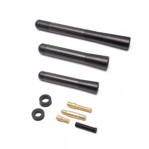 SK-Import Antenne Zwart Alumimum & Carbon Fiber