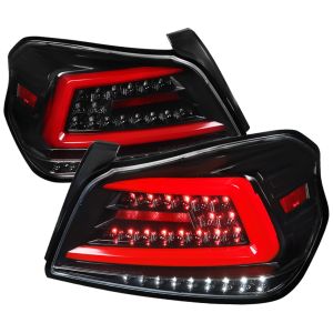 SK-Import Achter Achterlicht LED Black Housing ABS Plastic Subaru Impreza