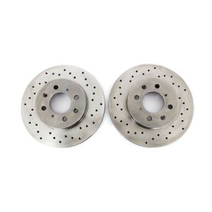 BrakeMax Voor Remschijven Sport Geboord 262mm Honda Civic,CRX,Del Sol